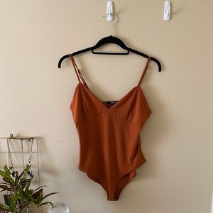 Burnt Orange Body Suit